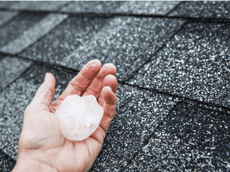 what is considered storm damage to roof
